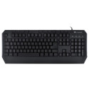 Teclado Gamer Draco Com Macros, Multimidia Led 3 Cores Cabo 1.8 Metros Abnt2 Preto - Gt400